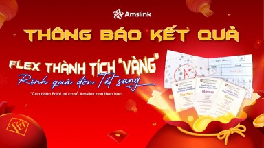 [AMSLINK] THÔNG BÁO KẾT QUẢ MINIGAME “FLEX THÀNH TÍCH “VÀNG” - RINH QUÀ ĐÓN TẾT SANG”